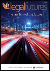 Legal Futures Roundtable Report in association with LexisNexis Enterprise Solutions: The law firm of the future - frontpage